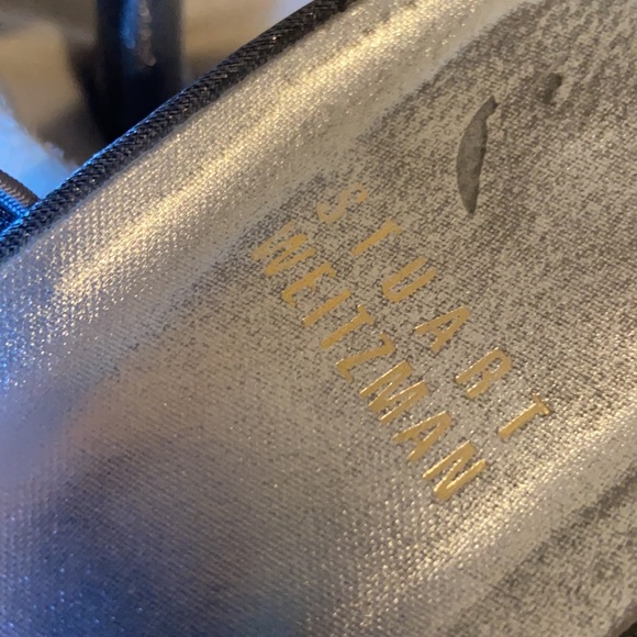 Stuart Weitzman Formal Wedding Pumps 8 Silver - Picture 2 of 7